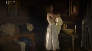 Natalie Ruckova topless ⭐ Bozena s01e03 (2021) after sex scene
