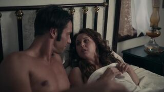 Bedroom Cunnilingus Scene ⭐ Dominique Maher nude ⭐- Warrior s03e10 (2023)