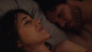Charlotte Gainsbourg nude, Noee Abita sex scene ⭐ The Passengers of the Night (2022)