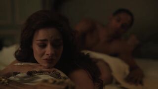 Samara Weaving nude bed scene ⭐ Chevalier (2022)