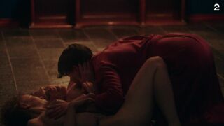 Lea Forbes, Celina Larsen nude erotic scene ⭐ Kids in Crime s01e06 (2022)