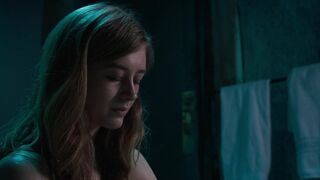 Emily Marie Palmer sexy ⭐ Cryo (2022) hot movie scenes