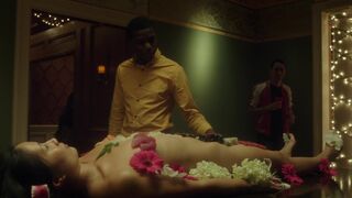 Crystal Lo naked, Marla Malcolm nude scene ⭐ Plus One (2013)