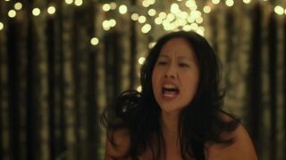 Crystal Lo naked, Marla Malcolm nude scene ⭐ Plus One (2013)