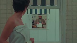 Bathroom Celebs Nudity Scene | Scarlett Johansson nude, Katy Heffernan-Smith naked - Asteroid City (2023)