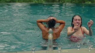 Amandla Stenberg, Rachel Sennott etc. in hot movie scenes ⭐ Bodies Bodies Bodies (2022)