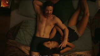 Hot Scene Jessica Brown Findlay sexy ⭐ Aftertaste (2020)