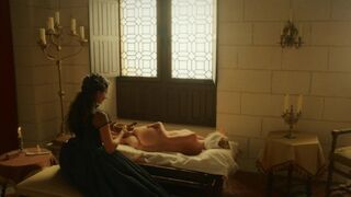 Ludivine Sagnier topless ⭐ The Serpent Queen (2022)