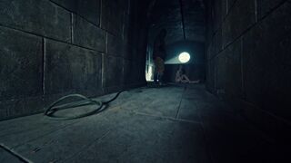 Celebrity Ho Submission scene ⭐ Emily Browning ⭐ American Gods s03e04 (2021)