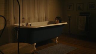 Daniella Pineda Hot Bathroom Scene ⭐ Mercy Black (2019)