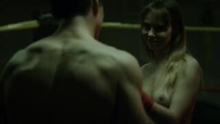 A naked fight scene Ariel Rebel nude  ⭐ The Fight Machine (2022)
