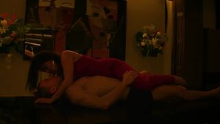 Salma Hayek hot nude scene ⭐ Magic Mike's Last Dance (2023)
