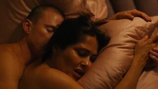 Salma Hayek hot nude scene ⭐ Magic Mike's Last Dance (2023)