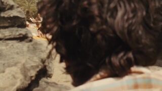 Public Nudity Scene ⭐ Lea Wiazemsky naked ⭐ Eden A Louest (2009)