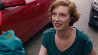 Lesbian Scene ⭐ Luise Wolfram, Moran Rosenblatt nude ⭐ Kiss Me Before It Blows Up (2020)