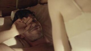 Rose Leslie sexy hot scenes - Honeymoon (2014)