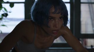 Zoe Kravitz nude ⭐ Kimi (2022)