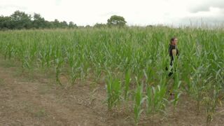 Rebecca Rinehart topless ⭐ Sharks of the Corn (2021)