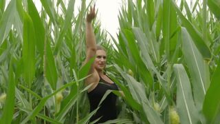 Rebecca Rinehart topless ⭐ Sharks of the Corn (2021)