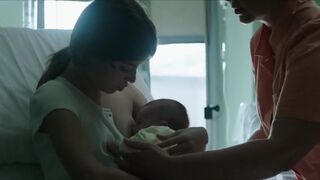 Sex & Pregnant Lactation Scenes with Alma Noce nude - The Girl Flew (2021)