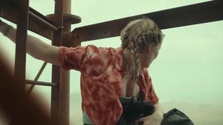 Grace Caroline Currey, Virginia Gardner hot ⭐ Fall (2022)