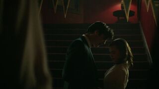 Ema Horvath (not nude) hot sex scene ⭐ The Mortuary Collection (2019)