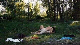 Naked Fleir Wackett in Sex Scene "Pluck" (2015)