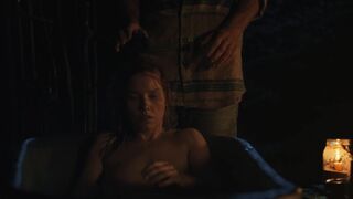 Sex Scene & Bath Nude Scene Roma Gąsiorowska ⭐ Rój (2023)