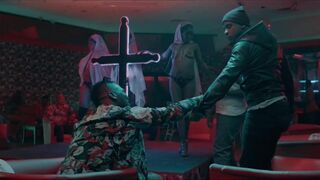 Angela Sithole topless, Awethu Hleli toples. Knuckle City (2019) Hottest Nudidy Scenes