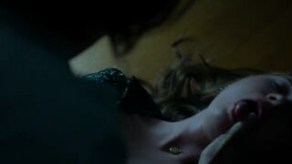 Karen Gillan sexy. Sleeping Dogs (2024) Dressed sex scene