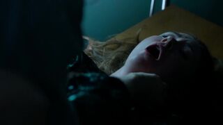 Karen Gillan sexy. Sleeping Dogs (2024) Dressed sex scene