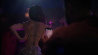 Jamie Renée Smith hot. Grown-ish s06e11 (2024). Sexy Striptease Scene