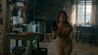 Naomi Krauss topless. Faraway (2023) Censored Nudity Scene