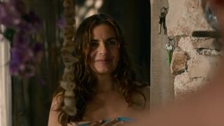 Naomi Krauss topless. Faraway (2023) Censored Nudity Scene