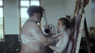 Hannah Prasse naked, Sandra Tirre nude. Aphasie (2022). Lusty Nudity Sex Scenes