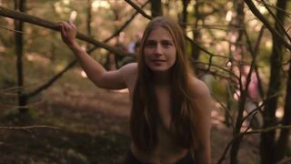 Marie Rahola nude, Perrine Livache, Rose Timbert nudity. The Cave of Lost Children (2024)