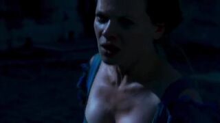 Mélanie Thierry hot. Party of Fools (2023). Historical Sexy Movie Scenes