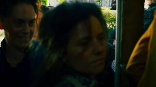 Mélanie Thierry hot. Party of Fools (2023). Historical Sexy Movie Scenes
