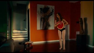 Sara Klimoska, Ana Stojanovska, Kamka Tocinovski, Simona Spirovska topless. Kaymak (2022). Nudity and Lesby Scenes