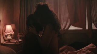 Michelle Dockery nude. This Town s01e06 (2024) Sex TV Show scene