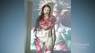 Performance Naked Video | Arcimboldo (2022) Topless Art Movie