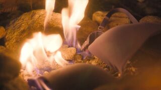 Elena Di Cioccio topless - 40 Climbing (2021) Naked Actress Outdoors