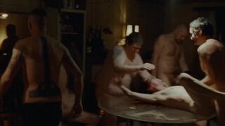 Natali Broods, Sarah Vandeursen topless. Skunk (2023). Lusty Scenes