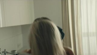 Thea Green Lundberg topless - Wisting s03e02 (2022) Kitchen Sex Scene