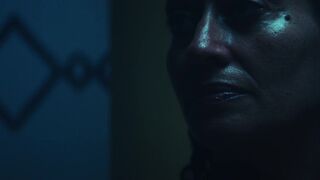 Bel Powley topless, Tracee Ellis Ross naked - Cold Copy (2023) sexy sauna movie scenes