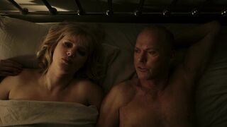 Joanna Kulig sexy, Nicole Reddinger hot. Knox Goes Away (2023). Bedroom Scene