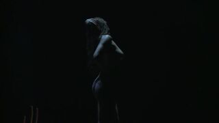 Petra Vajdová, Barbora Palčíková topless. Nude on Stage. Performance "Nevesta hôl" (2015)