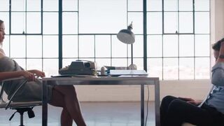 Jakki Jandrell sexy ice scene. Transfer (2020). Hot Actress