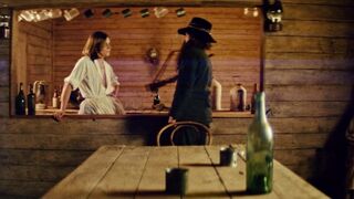 Liza Lee-Atkinson topless. Mad Dog Morgan (1976)