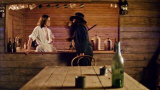 Liza Lee-Atkinson topless. Mad Dog Morgan (1976)